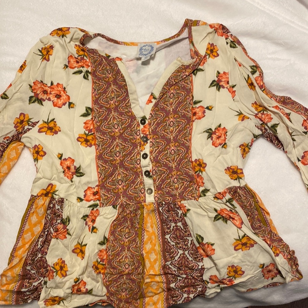 Floral blouse